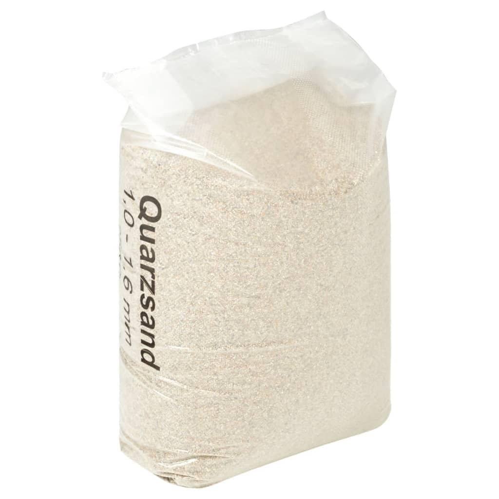 Generic Piasek Filtracyjny do Basenów i Spa Od 0,8 do 1,6 Mm Uziarnienie Wydajne Media do Systemów Filtrów Piaskowych Bezpieczna i Bezwonna Krzemionka Dostępna w Workach o Różnych (1,0-,6 mm)