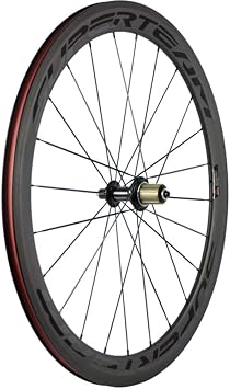 Superteam 50mm/23mm Cycling Wheelset Carbon Fiber Road Bike 700c Clincher Wheel