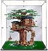 QLJBFU Vetrina in Acrilico Vetrina in Acrilico per Lego 21318 Casetta sull'albero Antipolvere Vetrina in Acrilico Trasparente per casa sull'albero 21318 Vetrina Lego House Vetrina Compatibile con l