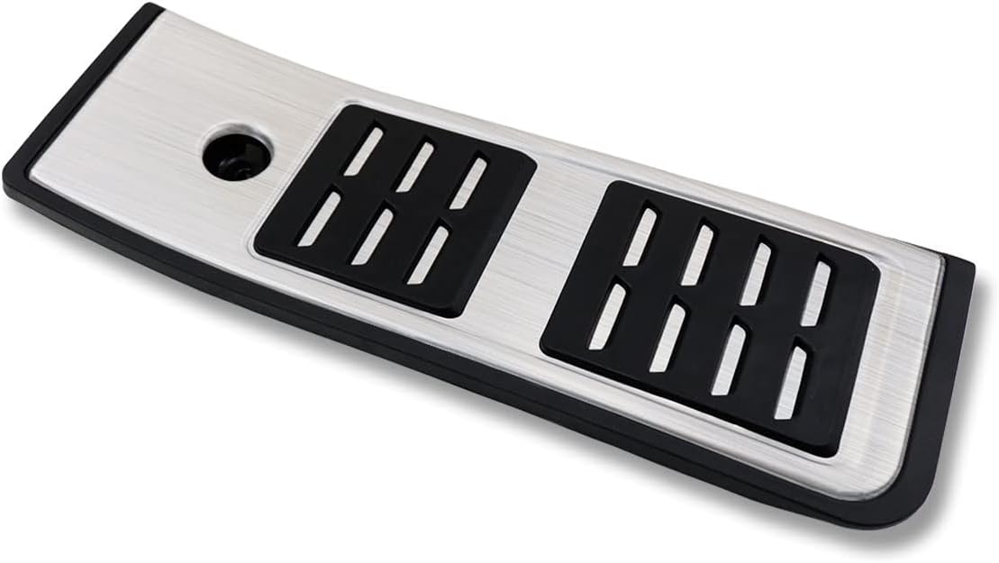 Car Gas Brake Accelerator Foot Rest Pedal Cover Compatible for Audi A4 B9 A5 2018 2019 2020 2021 2022 2023 2024 Accessories No Drill Foot Pedal Parts