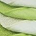 Natural Organic Ramie and Rayon Made from Bamboo Dual Sided Washcloths Hand Towels Ultra Soft for Shower Bath Spa, Gentle for Body Face Sensitive Baby Skin, Pack of 4