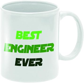 Best Engineer Ever Baskılı Mühendis Hediyelik Kupa Bardak