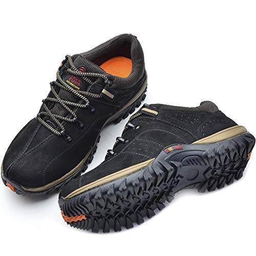 Tenis Adventure Couro Legitimo Preto Cano Baixo Free Jump 3302 (37)