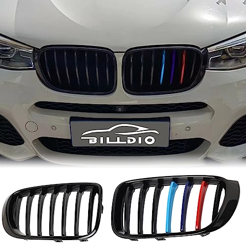BILLDIO F25 F26 Grille - Front Kidney Grille ABS Single Slats Color Grille