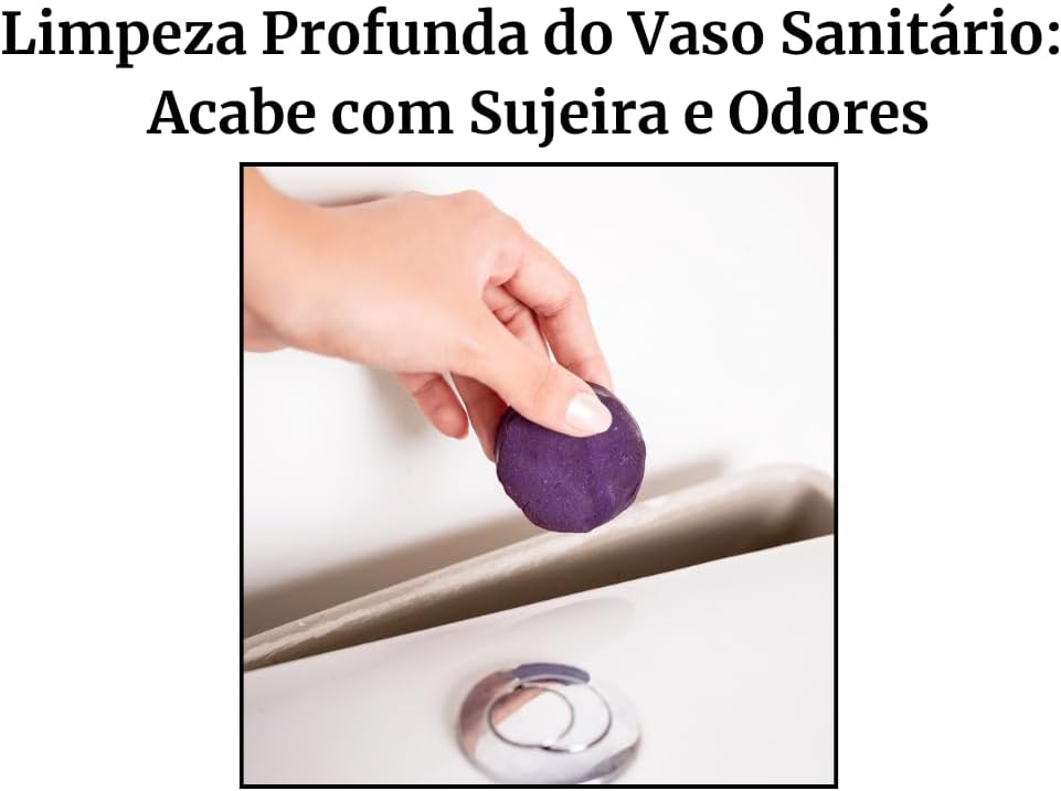 Bloco Sanitário Triplo para Caixa Acoplada 45g (Roxo - Lavanda)