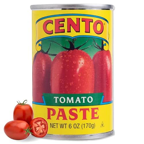 Cento Tomato Paste, 6 oz Canned Fresh Rich & Thick