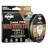 SeaKnight G9 II 8+1 Braide line, 9 Strands Braided Fishing Line Fast Sinking Fishing Line 164Yds/328Yds Seawater-Proof UV-Proof Coated PTFE Sea Fishing Line Braid 17-80LB