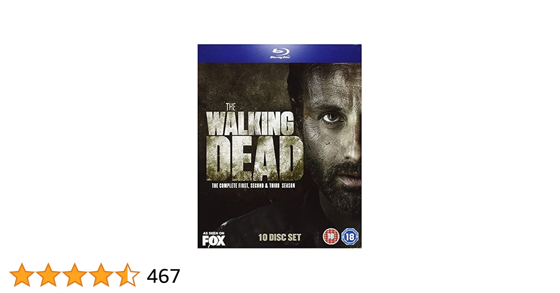 ウォーキング・デッド シーズン1～3 Blu-ray Amazon.com: The Walking Dead: Season 1 (3-Disc Special