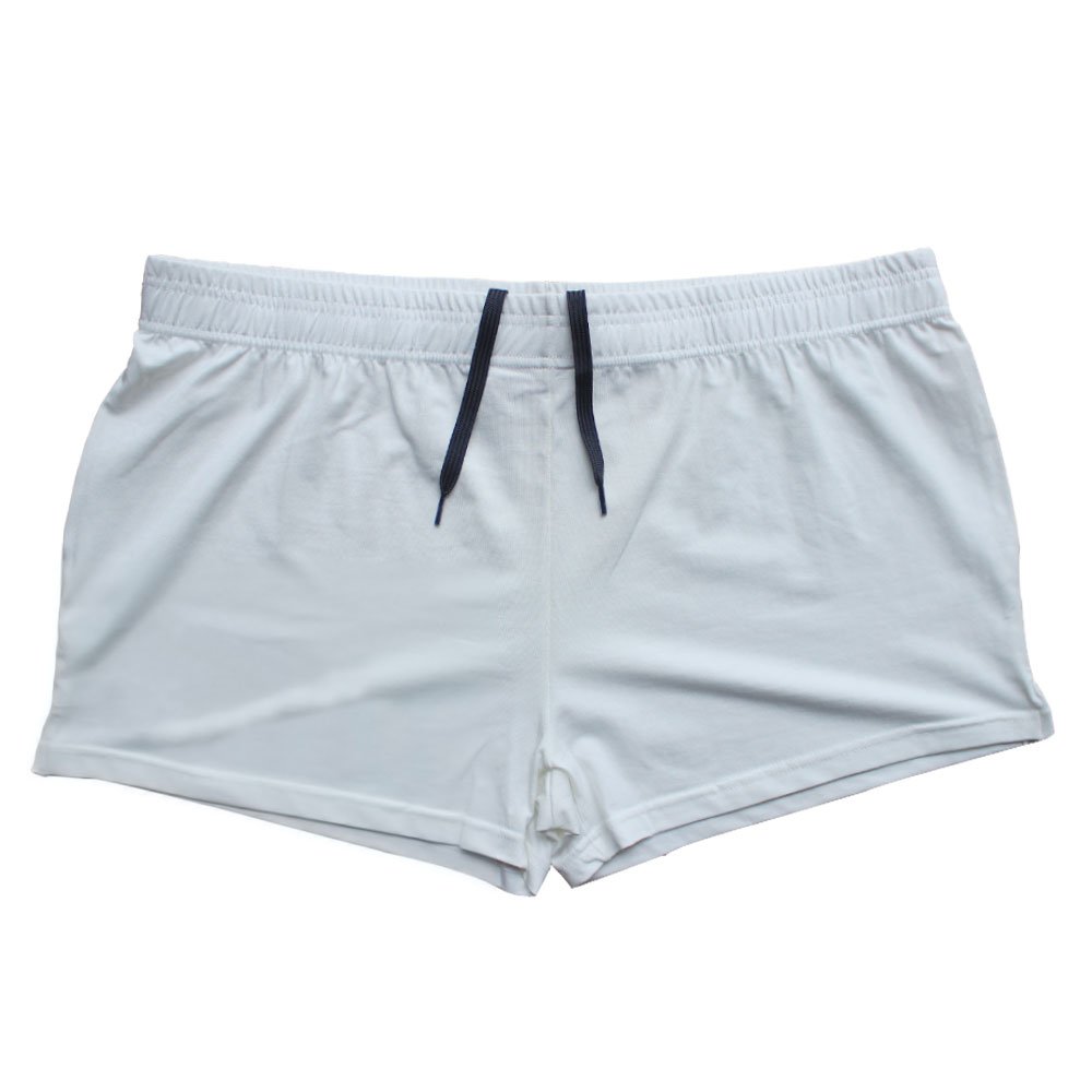 JEEING GEAR Men's Bodybuilding Gym Workout Fitness Shorts 3" Inseam inch Cotton Without Pocket
