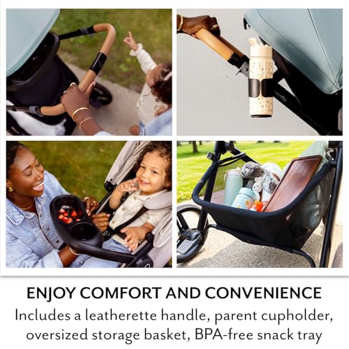 Image of Pivot NXT Travel System with Litemax NXT Infant Car Seat Pacific Green