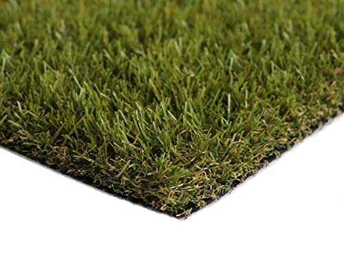 Premium Kunstrasen Rasen-Teppich Meterware - KORSIKA, 2,00m x 1,00m, Hochwertiger, UV-Beständiger, Wasserdurchlässiger Outdoor Bodenbelag für Balkon, Terrasse und Garten - Image 5