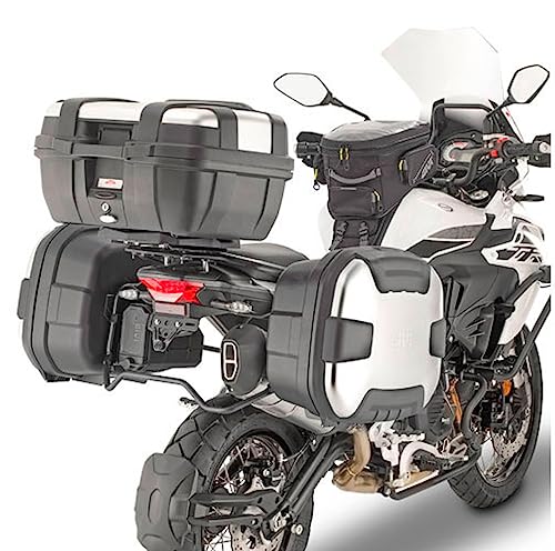 Supports latéraux GIVI PL8711 pour moto Benelli TRK 502 X de 2020 à 2022 Mototopgun