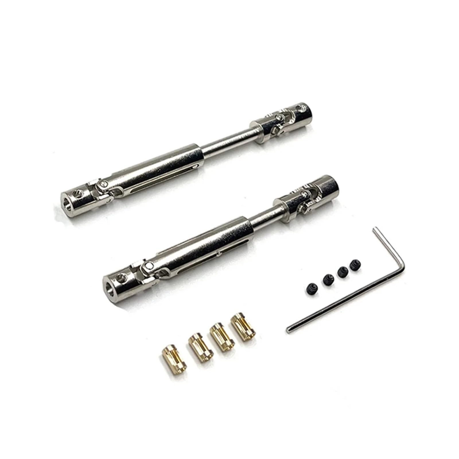 pour MN78 pour MN82 1/12 RC Métal Arbre Transmission Douille 3-4 Mm
