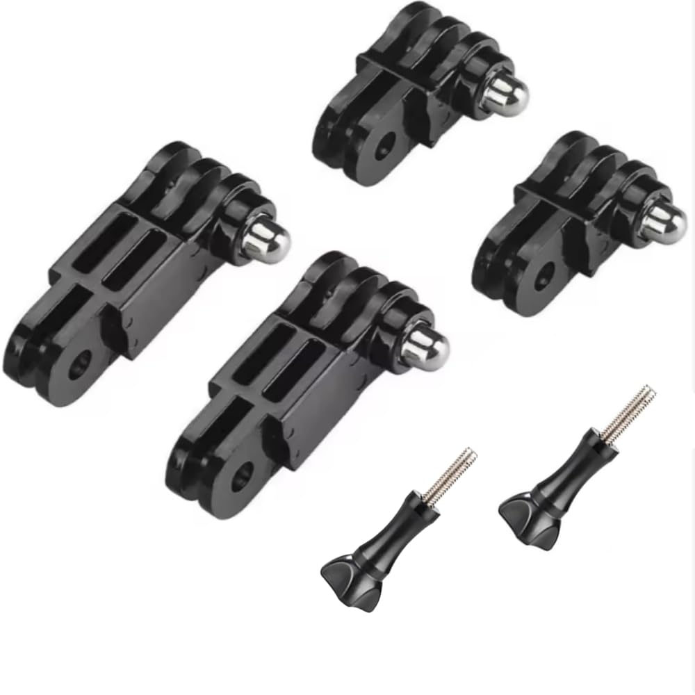 yantralay Same Direction Straight Joint Mount Extension Arm for Go pro Hero & D JI Os mo Action Cameras | Adjustable Pivot Connector Adapter with Thumb Screws-picture-14