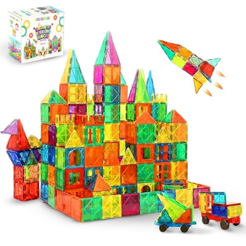 MKGCRAFTED 120PCS Magnetic Tiles