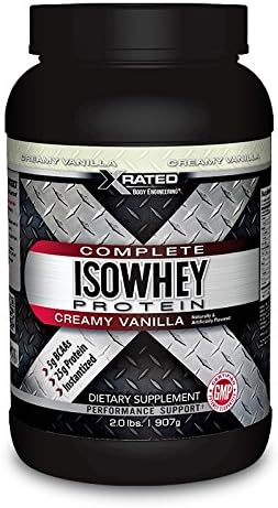 Xrated Body Engineering Complete IsoWhey Protein with 25 Grams of Whey Protein Isolate - Vanilla (2 lbs)