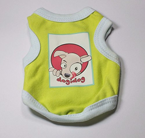 unbrand Small Pets Gilet t-Shirt Abbigliamento Dress Imbracatura Cucciolo di Cane Gatto Leveret Guinea Ferret  Style # 5