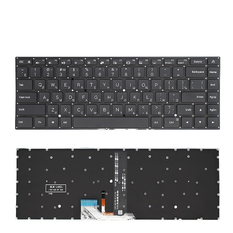 Teclado retroiluminado US/Ruso para Xiaomi RedmiBook XMA2009 AL AD EJ BL DB DL Laptop(Russian Backlight)