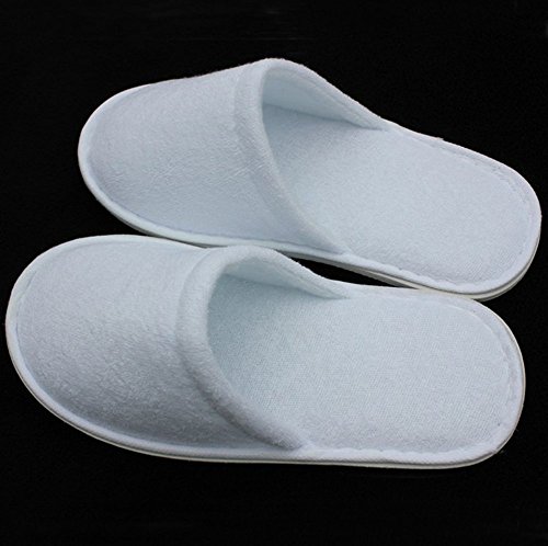 LAAT 5 paar pantoffels set badslippers gastenpantoffels gesloten wegwerp pantoffels spa home ademende pantoffels party… - Image 8
