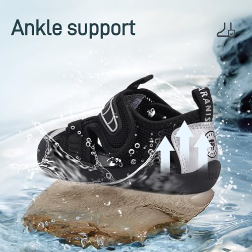 Boys Girls Outdoor Sport Sandals Closed Toe Water Beach Hiking Lightweight Athletic Summer Shoes4