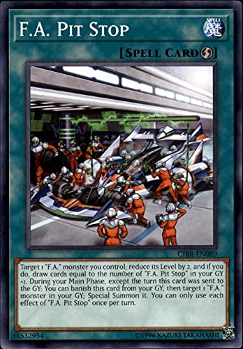 2017 Yu-Gi-Oh Circuit Break 1st Edition #CIBREN089 FA Pit Stop C