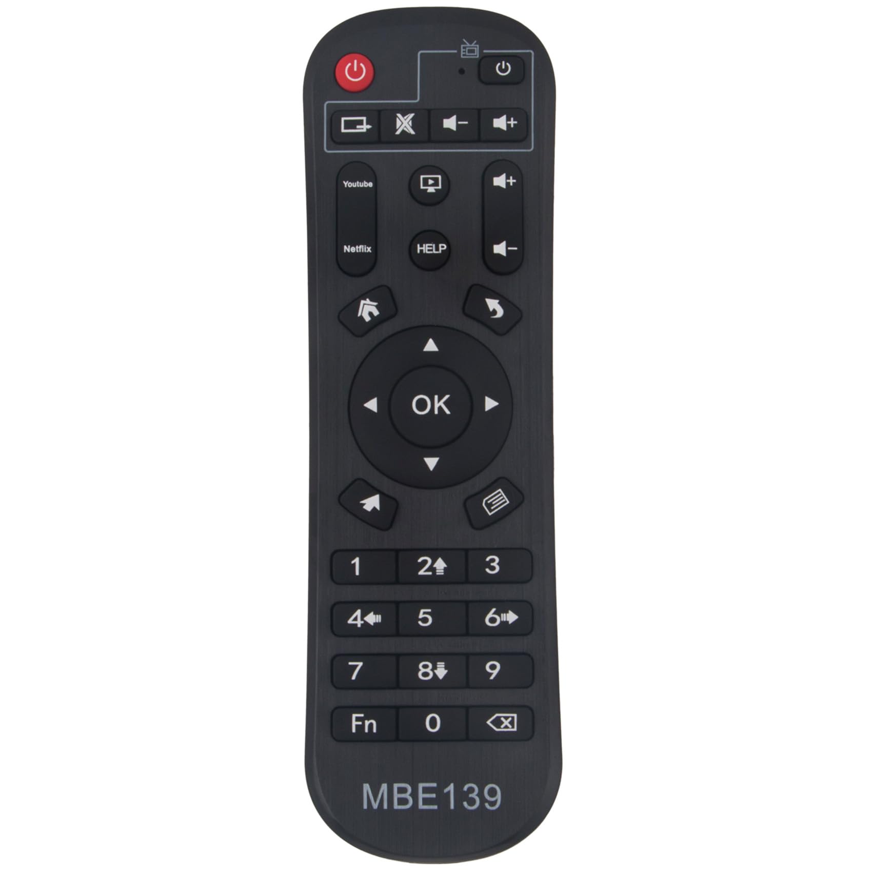 ROLLGAN GB058WJSA GA983WJSA GA902WJSA GB005WJSA Telecomando di ricambio Compatibile con TV LC-39LE750E LC-39LE751E LC-39LE752E LC-40LE730E LC-40LE730NET LC-40LE732E LC-40LE924E LC-40LE824E LC-40LE924E