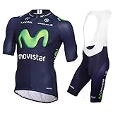 assocauicy maglia ciclismo uomo manica corta,tuta bici da corsa maglia mtb con pantaloncini imbottiti in 4d gel traspirante