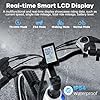 Cybervelo 1000 Peak Electric Bike for Adults,up 80 Miles Removable Battery Ebike, 26" Electric Mountain E Bike with 7-Speed,Adult Electric Bicycles for Commute Beach Snow #4