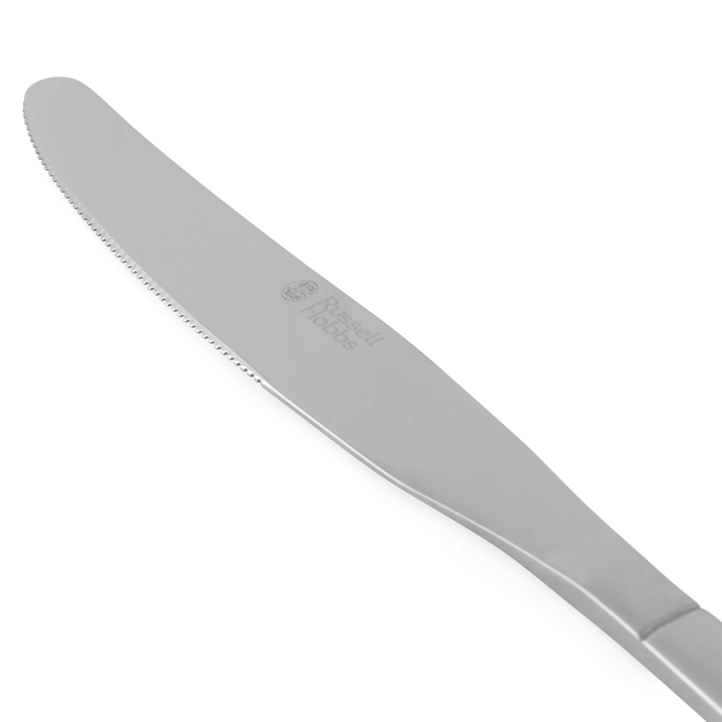 Russell Hobbs Florence Besteckset 20-teilig für 4 Personen – Tafelbesteck aus rostfreiem Edelstahl 18/0, spülmaschinenfest, Messer, Gabeln, Kuchengabeln, Esslöffel, Teelöffel