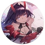 para Adultos Rompecabezas de 1000 Piezas Houkai Gakuen Herrscher of Thunder Rompecabezas Redondo para Adultos para Adultos Niños Rompecabezas de cartón Amigos y Familiares