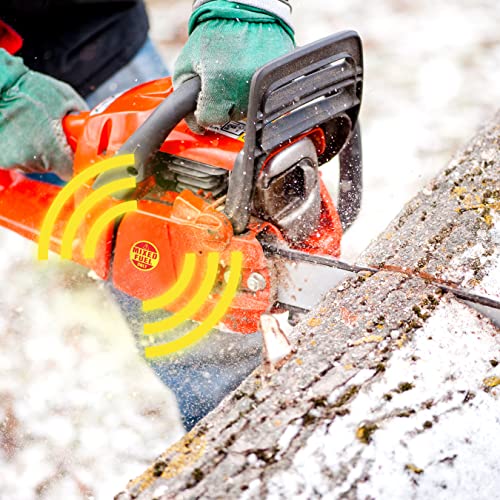 Image of Mixed Fuel Only Sticker, 2 Cycle Labels for Outdoor Fuel Power Equipment - Weather Proof, Extreme Stick, Commercial Grade Labels by Fuel Stickers - USA Made (1 inch Round), 4 Labels