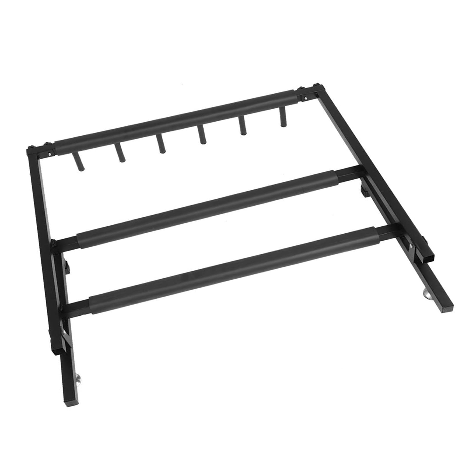 Robusto Supporto in Metallo per Sostenere ed Esporre Chitarre Organizer per Chitarre Accessori per Strumenti Musicali (5 Spazi)