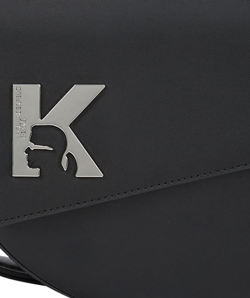 Karl Lagerfeld Jeans, Damskie, Geo Saddle Bag Skórzana,
