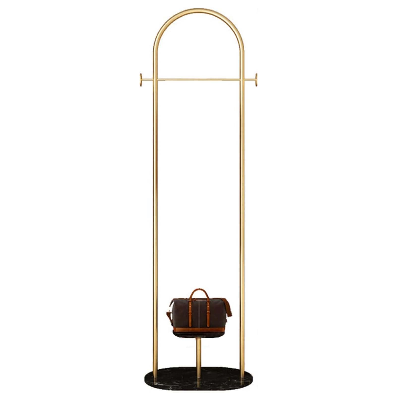 THEGA Modern Coat Racks, For Bedroom Retail Store Boutique Stylish NCoat Hanger Hat Scarf Jacket Organizer, Wall Mounted Clothes Hanger Space-Saver(C)