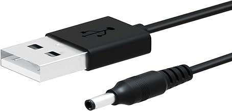 Replacement PSP Charger Cable Power Cord for Charging Sony PSP 1000 2000 3000 Series (PSP-1001, 2001, 3001) and E-1000 USB Charging Cord Cable. Monitor, Camera, Portable Power Cord.(3.3 ft.Black)