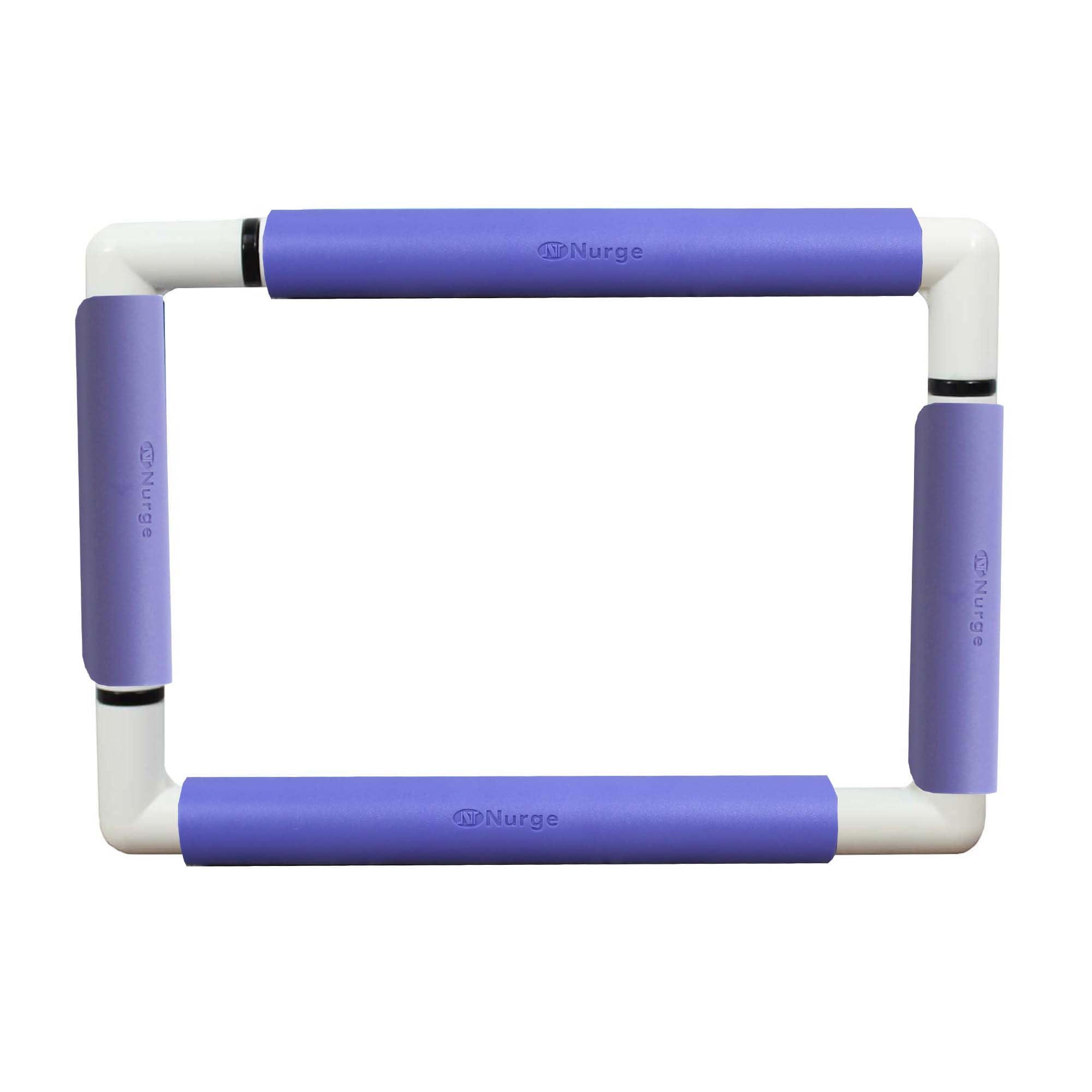Whitecroft Essentials Purple Nurge Embroidery Snap Frame Lightweight Cross Stitch Tapestry Needlework Hoop 21Cm X 29Cm (Purple)