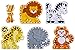 Melissa & Doug Lace & Trace: Wild Animals With 5 Wooden Panels and 5 Matching Laces