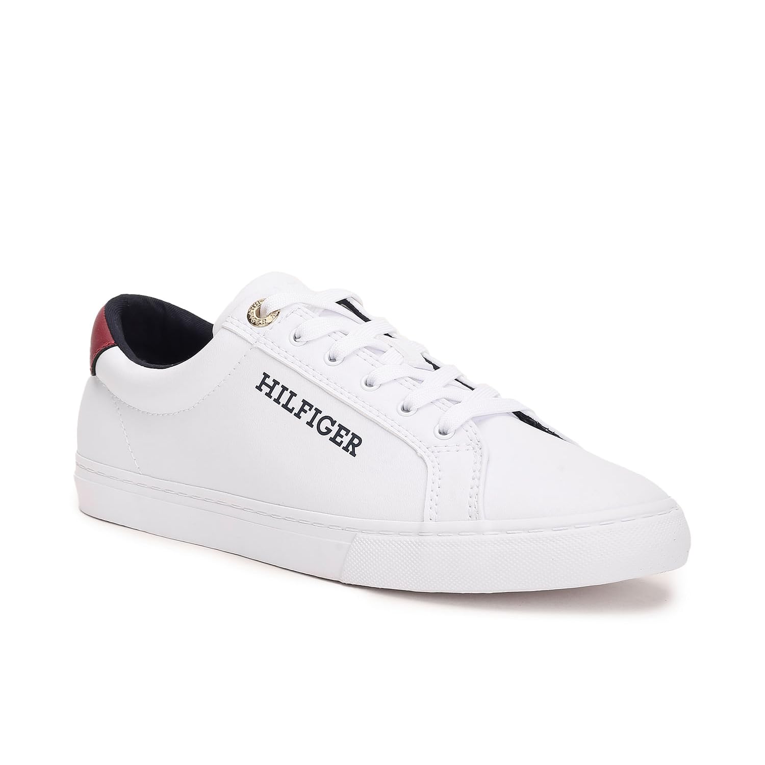 Tommy Hilfiger Polyurethane Solid White Women Flat Sneakers (F23HWFW216) Size- 37 (B0CKWF5TFS) Amazon Price History, Amazon Price Tracker