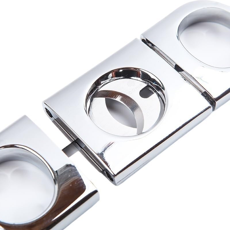 Cigar Cutter Stainless Steel Guillotine Breaker Portable Metal Slicer Smoking Accessories Tool Pocket Case