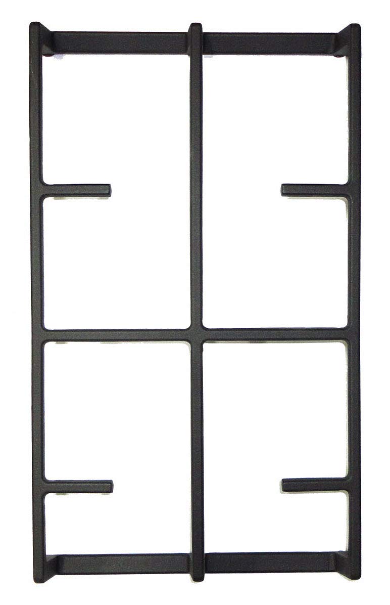 Franza Griglia in ghisa sostitutiva per Electrolux Rex Aeg Zanussi - 140123002010 - Centrale - 395 x 223 mm. per cucina piano cottura - G4454/OR - Prodotto originale