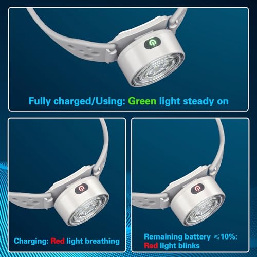 COSOOS-Rechargeable-Headlamp-with-Red-Light-Outdoor-Camping-Headlamp-with-Adjustable-Comfortable-Silicone-Headband-Pivotable-Head-Lightweight-Hiking-Headlamp-Stocking-Stuffer-Gift-for-Men-Kids