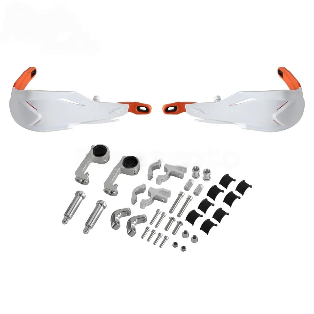Protector de Manillar Deflector Viento Protector d para SX SXF XC W 125-530 MX 200 250 22/25mm | Guardamanos de motocross para moto de cross, manillar de mano para motocicleta, protectores de barra