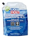 LIQUI Moly Scheibenfrostschutz gebrauchsfertig 3 L, Art.-Nr. 23150 I Frostschutzmittel Scheibenwaschanlage für eine klare Sicht I Temperaturen bis ca. -18 °C I LED- BZW. Xenon-Scheinwerfer geeignet