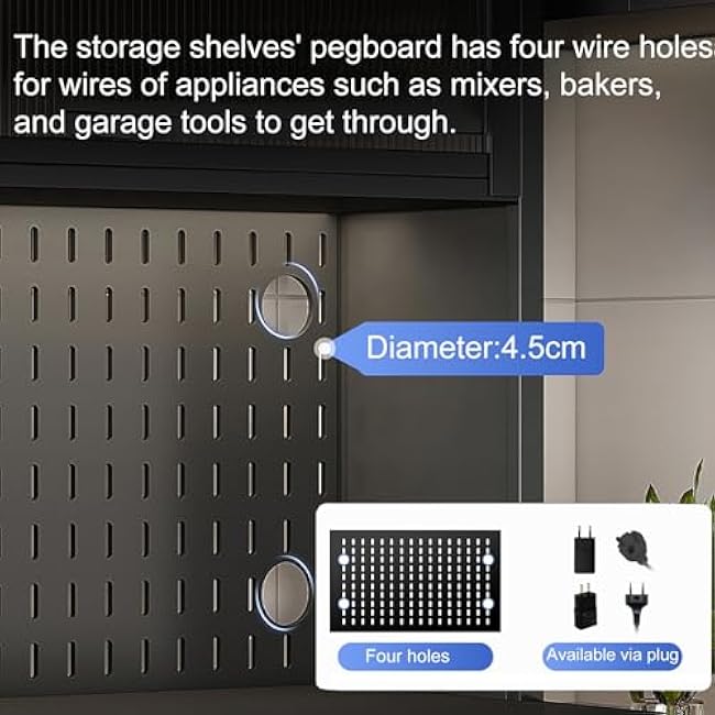 White Coffee Bar Cabinet with Microwave Stand, Bakers Rack & Transparent Flip Switch Door, DIY Backplane, Rolling Cart for Kitchen, Dining Room & Living Room - 60 Size-RxrZv0Ig