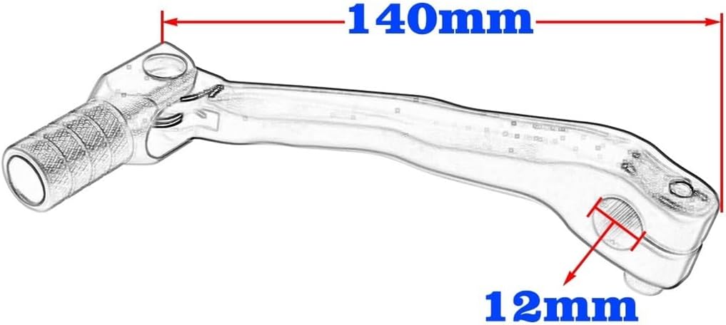 Motorcycle Gear Shift Lever Motorcycle Accessories Gear Shift Lever For GPX TSE250R DT230 For HJ250H For MT250 GR7 GR8 2 Stroke Pit Dirt Bike