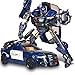 Jouets Transformers, Toy Noir Mamba Transformation 1 8cm BMB Barricade H6001-5 Modèle De Voiture De La Police Voyager Surdimensionnée Action sous-Jouets Jouets Cadeaux Garçon Cadeau