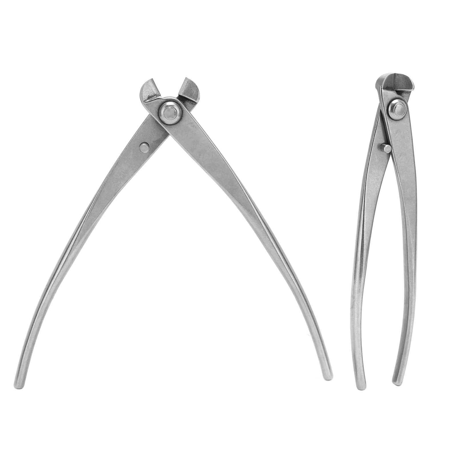 Taglierina Bonsai 190mm 7.5in Acciaio Inossidabile Leggero Manico ergonomico Utensile da Taglio Bonsai di Grado Professionale per Modellare