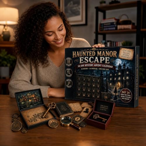 24-Day Christmas Mystery Adventure Advent Calendar Game Countdown Puzzle - image 5