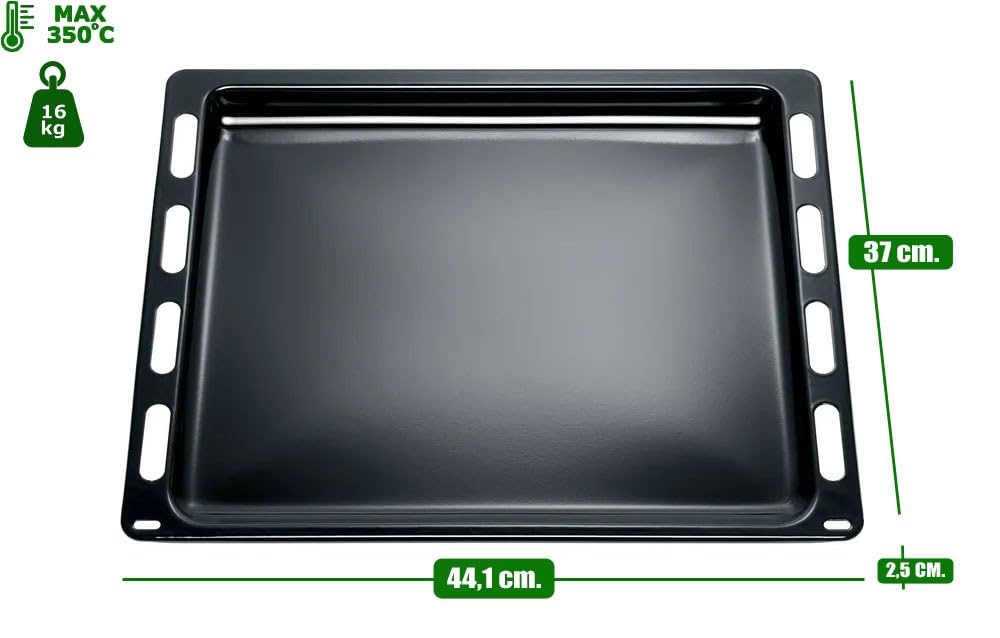Bandeja Original Compatible con Horno Balay, Bosch y Siemen – Medidas Exactas 44,10 x 37 cm 00748225