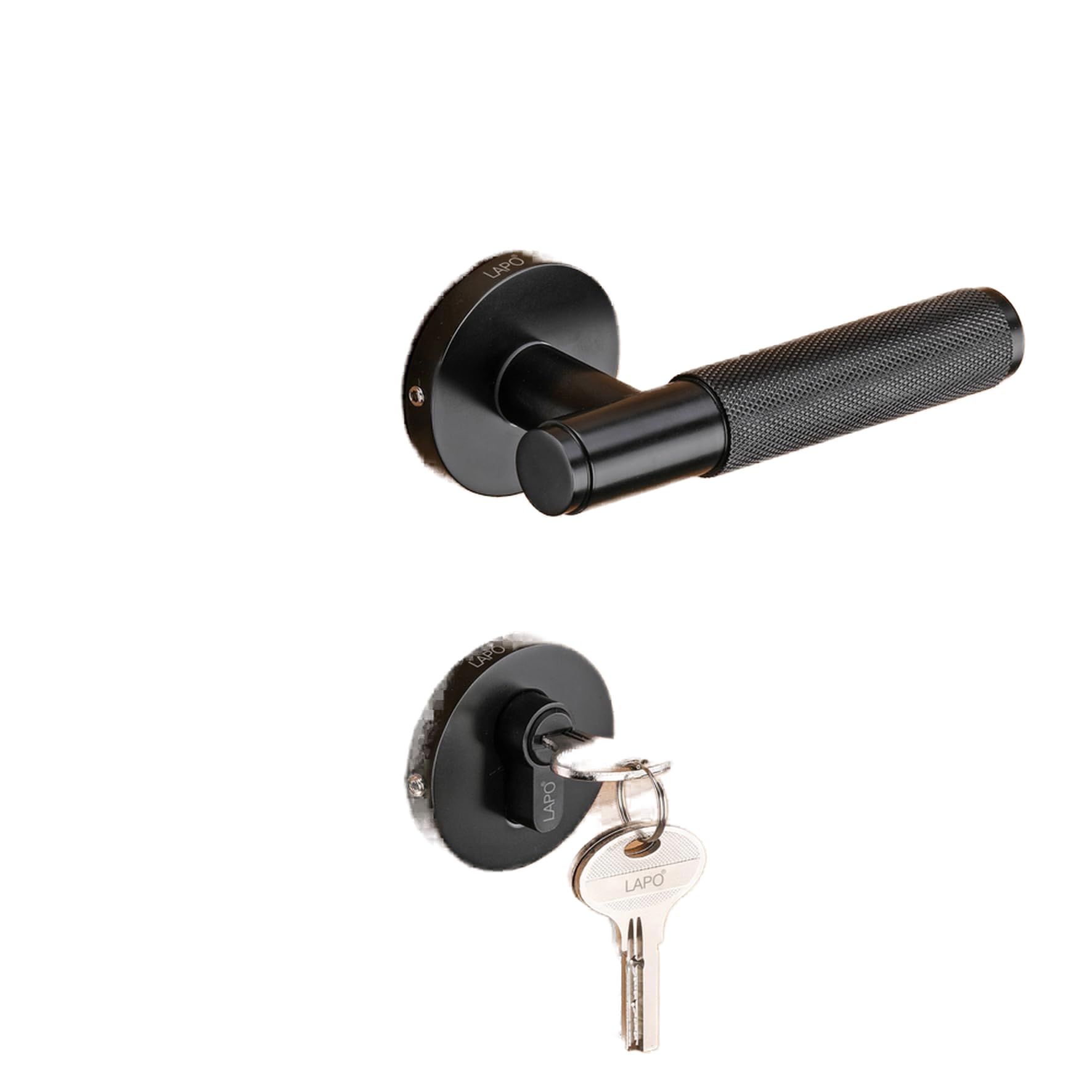 LAPO Full Brass Door Locks for Main Door, Mortise Door Lock Set, Door Lock for Bedroom, Door Lock Handle Set with 3 Brass Key for Home,Office,Hotel | Black Finish | 3 Years Warranty Ro-2100 (B0DCBTNJQ5) Amazon Price History, Amazon Price Tracker